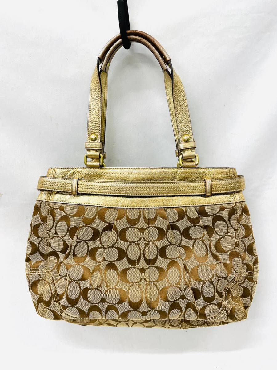 13947* COACH コーチ D0871-12467 ハンドバック シグネチャー 13947* COACH コーチ D0871-12467 ハンドバック シグネチャー