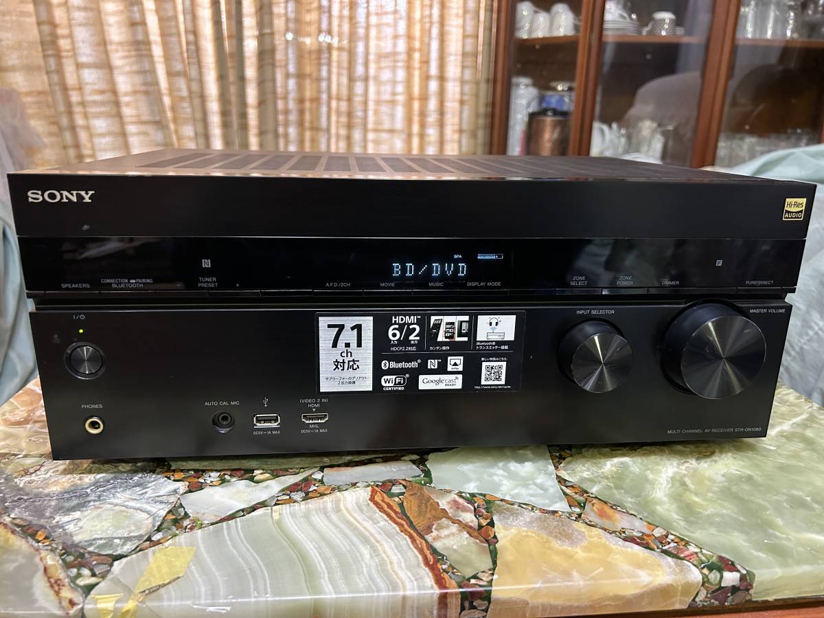 AVアンプ STR-DN1040 SONY 0 Wi-Fi⁄4K対応 リモコン付 - 1ch STR-DN2030