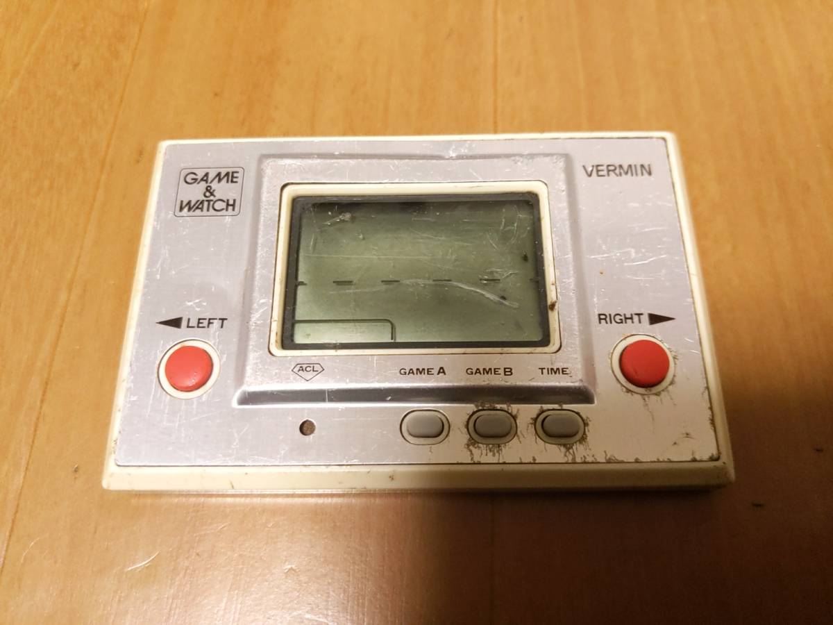 任天堂 GAME&WATCH ゲームウォッチ　バーミン VERMIN