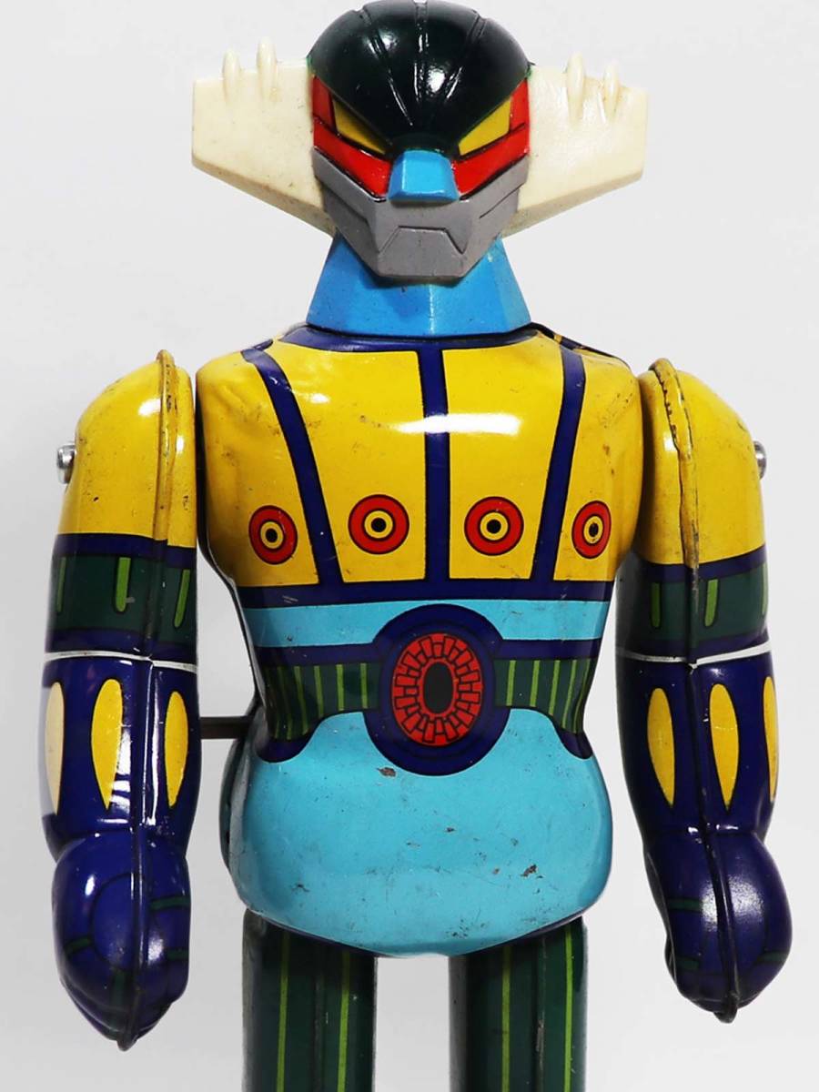 鋼鉄ジーグ ブリキぜんまい歩行ロボット 旧タカラ JEEG Wind-up
