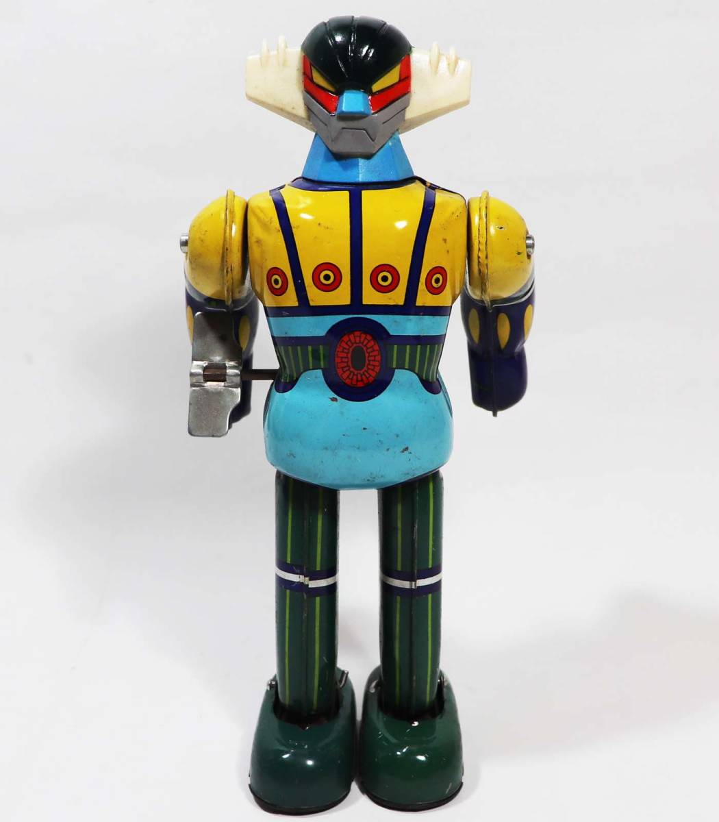 鋼鉄ジーグ ブリキぜんまい歩行ロボット 旧タカラ JEEG Wind-up