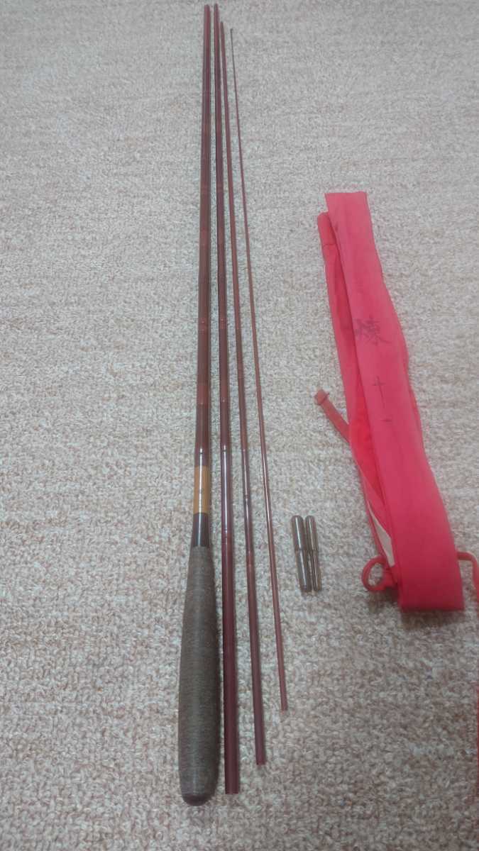 シマノ並み継ぎヘラ竿 朱紋峰 煉11尺 美品 希少オールド 日本製 激安お買い得商品です