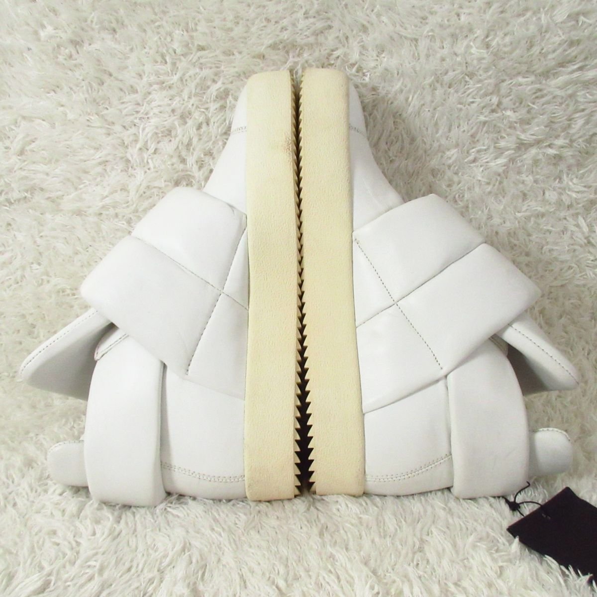 ほぼ美品 GIUSEPPE ZANOTTI ジュゼッペザノッティ レザー ロゴ 
