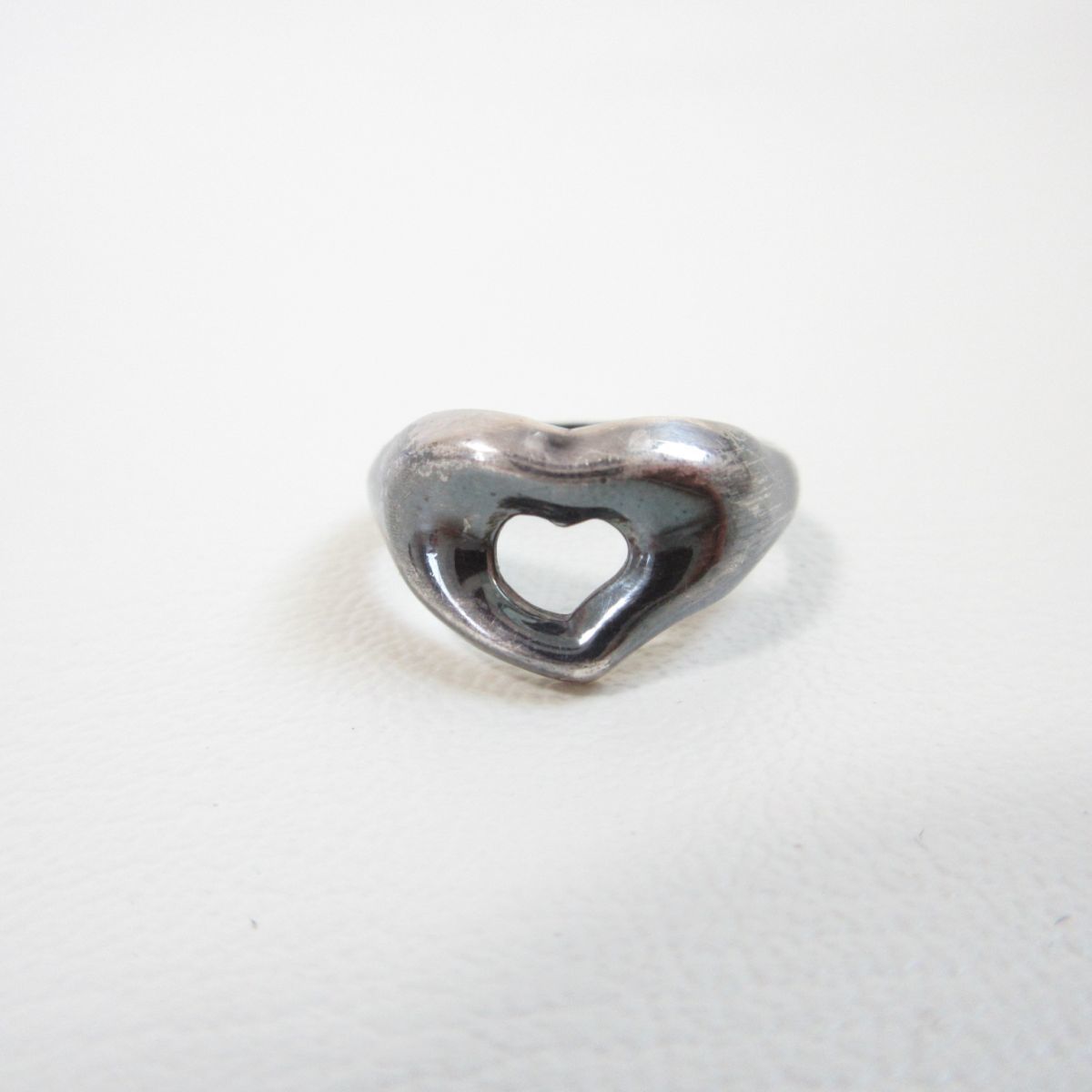 良品 Tiffany&Co ティファニー silver925 STERLING オープンハート