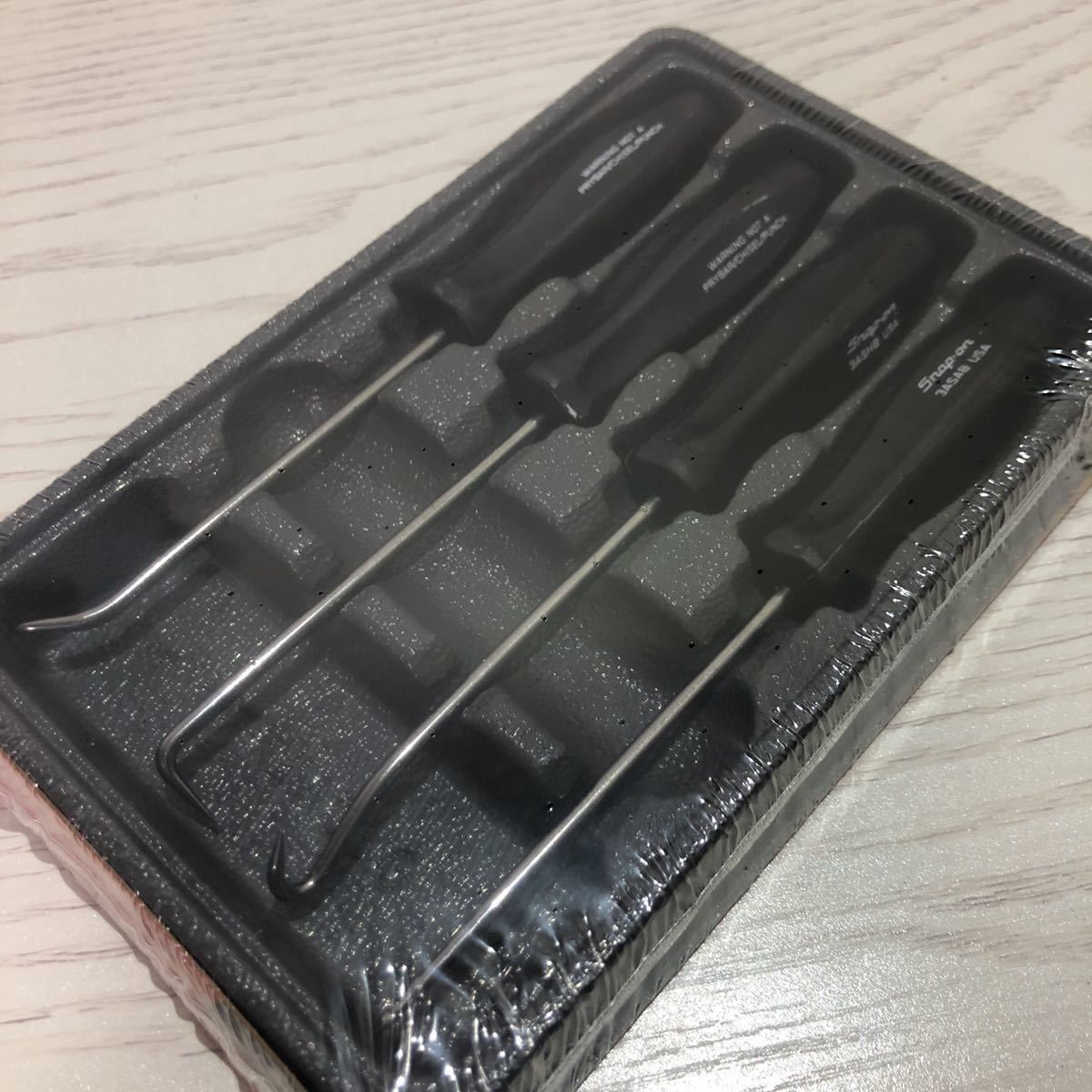新品 スナップオン ミニピックツール 4本セット限定 グリップ ブラック