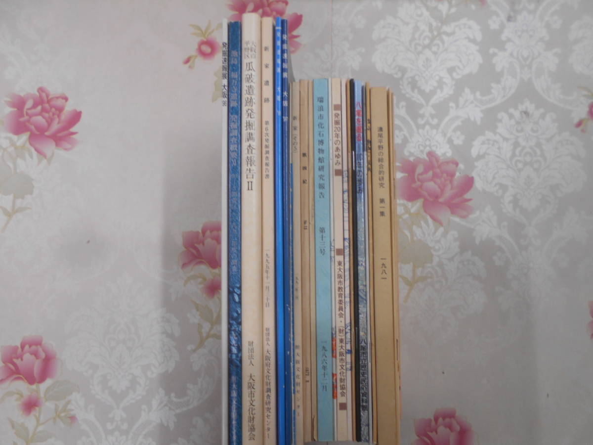 J▲/考古学 調査報告書関連 23冊まとめ売り/埋蔵文化財/遺跡発掘_1