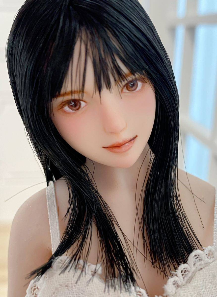 ☆SHIN☆ 1/6ドール カスタムヘッド 「莉亜_りあ」ドールヘッド
