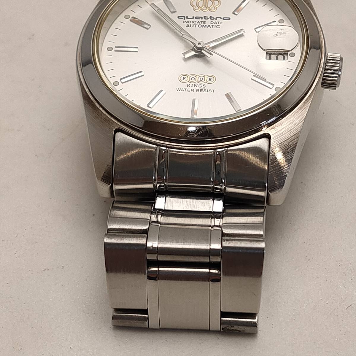 quattro クワトロ FOUR RINGS INDICATE DATE AUTOMATIC 自動巻き 