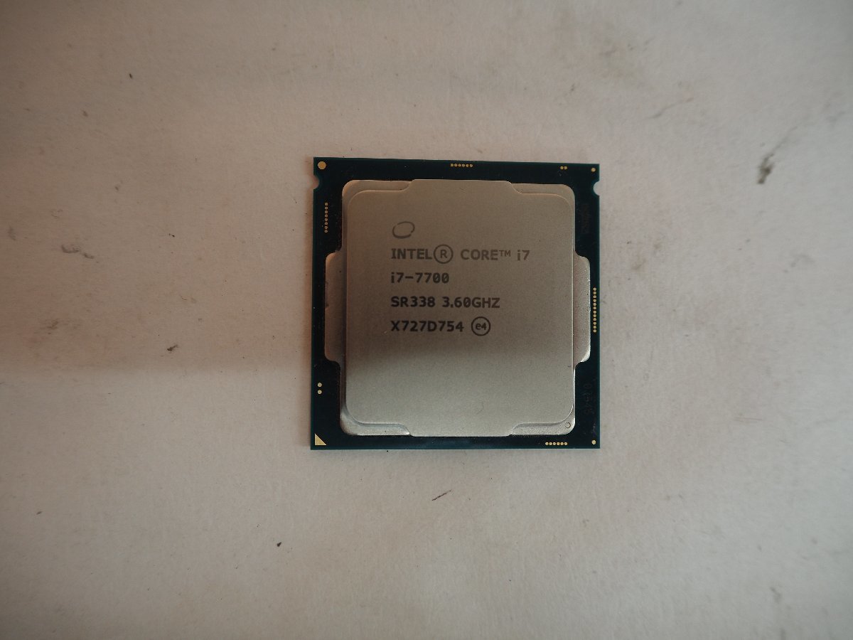 Intel Core CPU i7-7700 SR338 3.60GHz LGA 0 Desktop i7 1 Quad-Core 