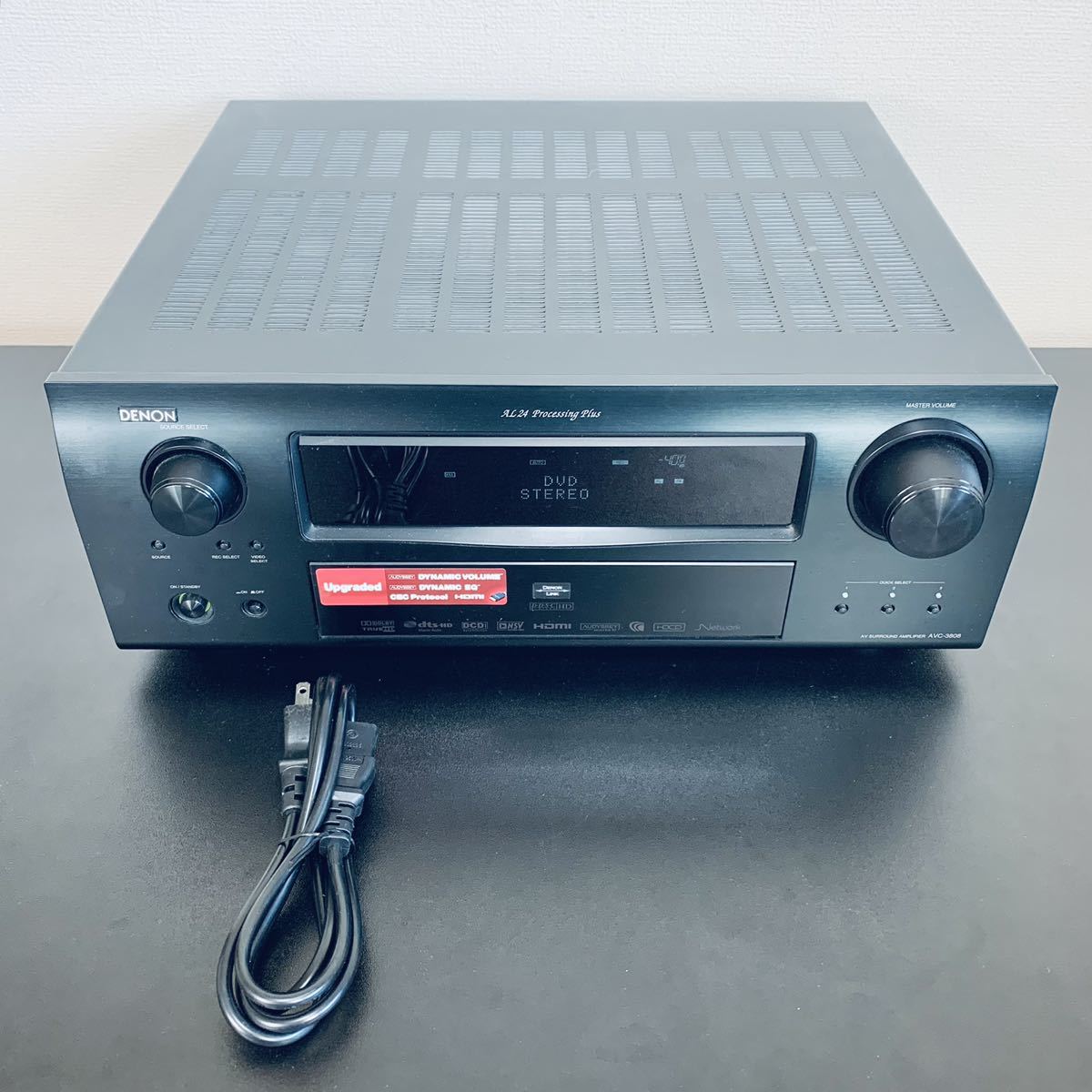 DENON 【1円出品】Denon AVサラウンドアンプ AVC-3808 デノン⁄AV