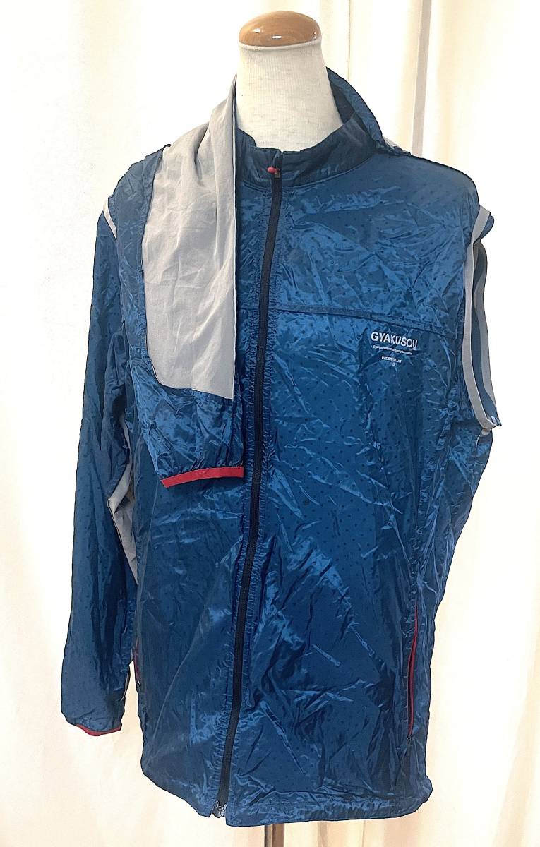 即完品 名作 GYAKUSOU 逆走 NIKE アンダーカバー 2WAY スリーブ 