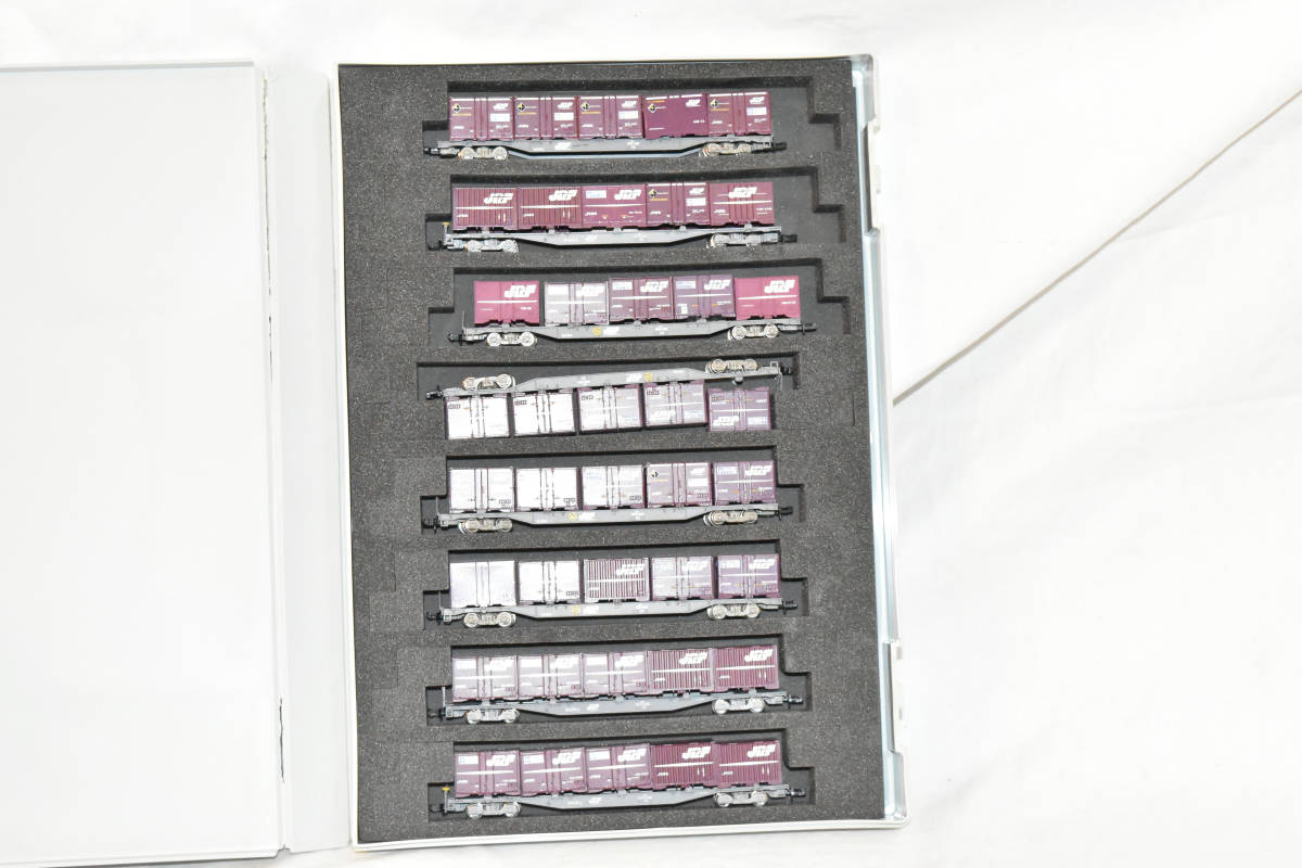 コキ102・103・106・107コンテナ付き8両セット コキ102・103・106・107コンテナ付き8両セット コキ102・103・106・107