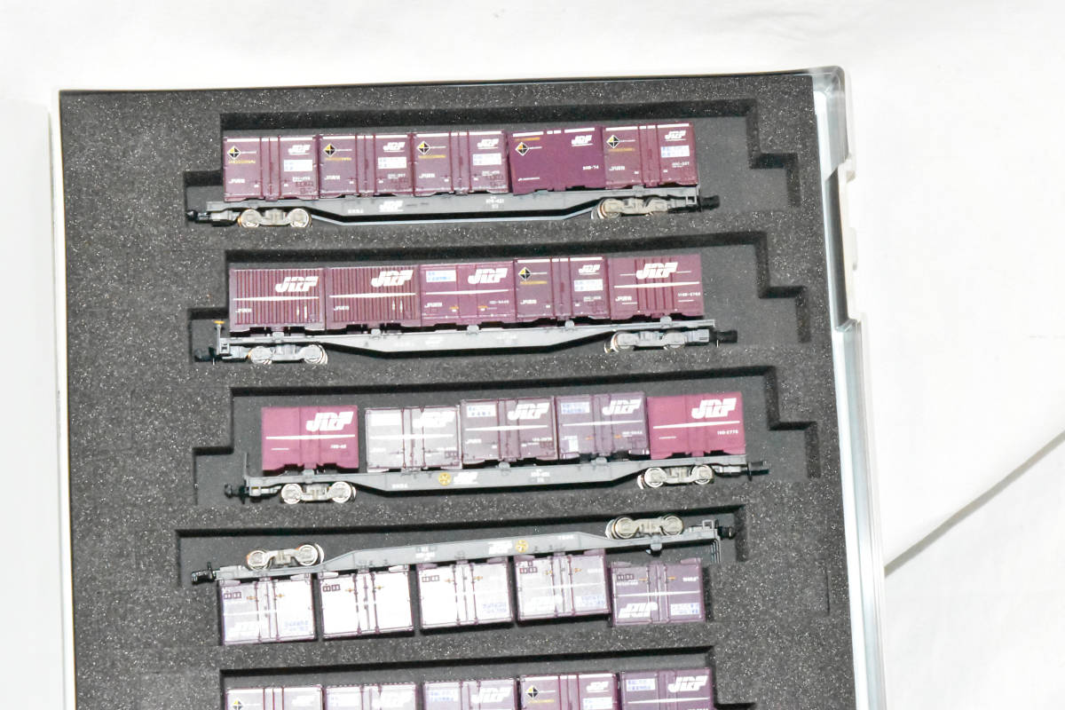 コキ102・103・106・107コンテナ付き8両セット コキ102・103・106・107コンテナ付き8両セット コキ102・103・106・107