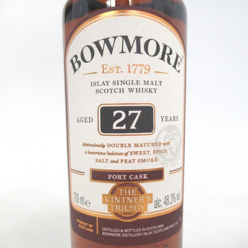 ボウモア 27年 ポートカスク 700ml 【公式通販】