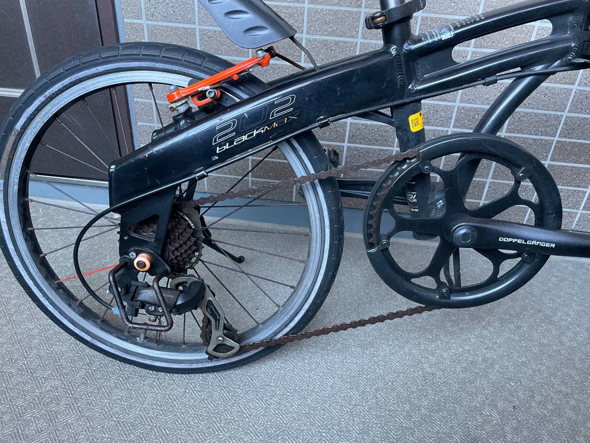 中古品 DOPPELGANGER ドッペルギャンガー 20インチ 折り畳み自転車 202