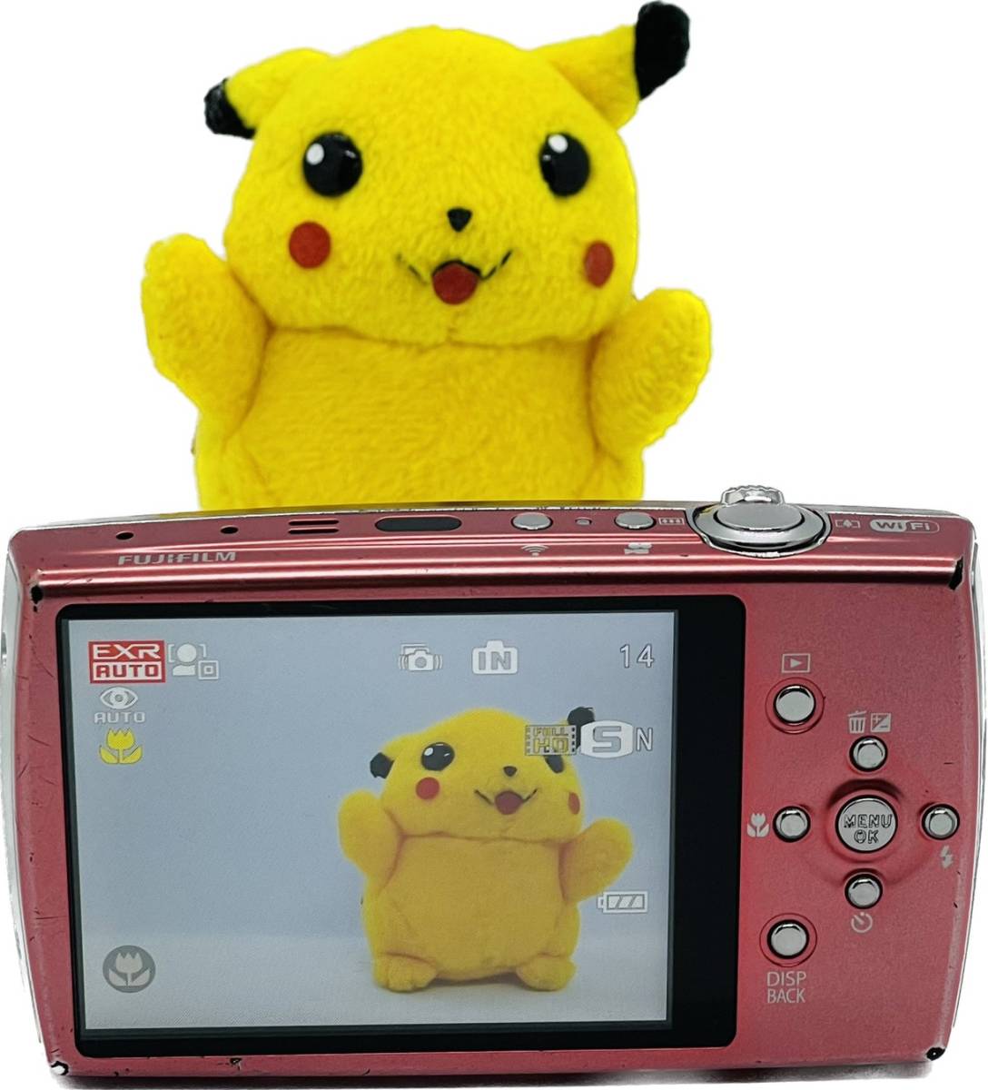 ☆良品☆FUJIFILM フジフィルム FINEPIX Z2000EXR ピンク#188 中古