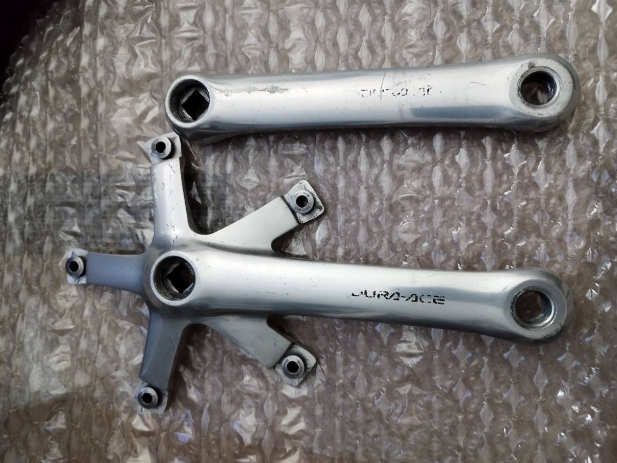 【165mm】njsデュラエース fc-7600 ピスト 競輪シングルスピード 165mm NJS DURA-ACE クランク SHIMANO デュラエース シマノ FC-7600
