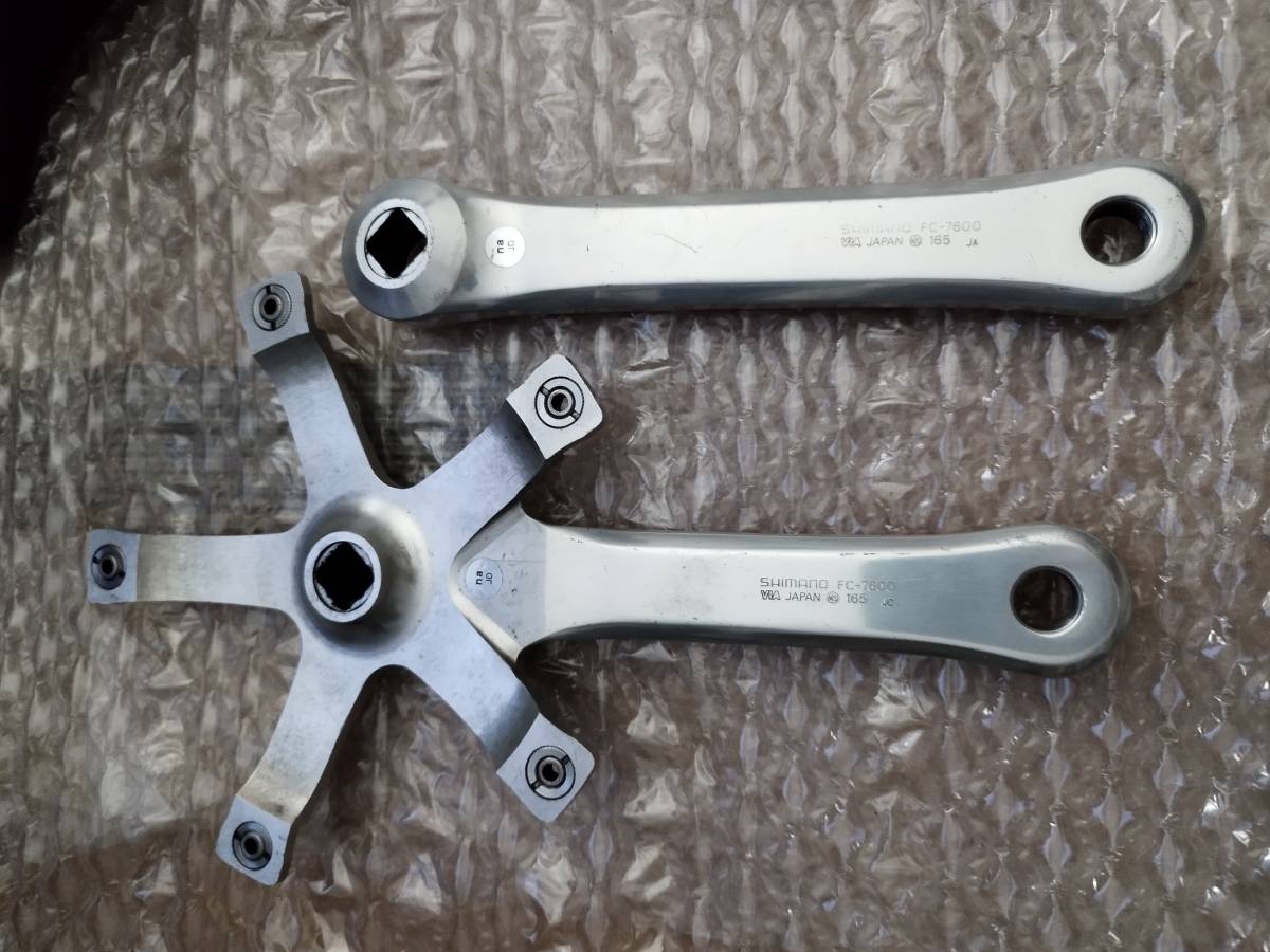 165mm NJS DURA-ACE クランク SHIMANO デュラエース シマノ FC-7600