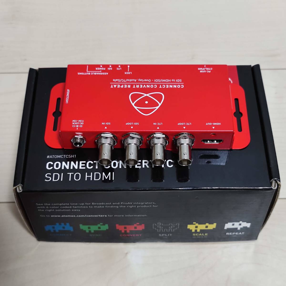Atomos Connect Convert TC SDI to HDMIコンバーター 中古】Atomos