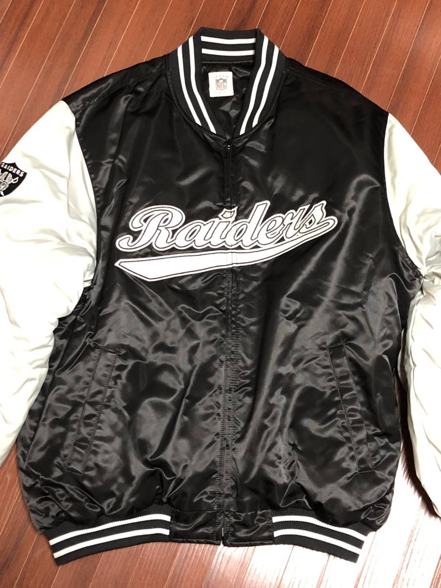 raiders レイダース スタジャン リバーシブル 中綿 XL