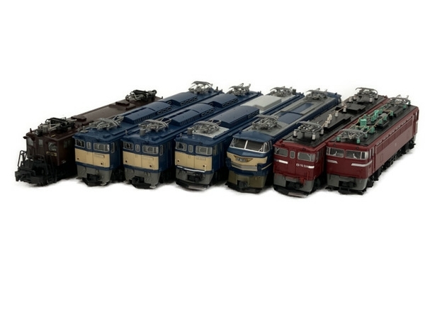 KATO 電気機関車 7両セット EF13 EF64 ED76 ED73 EF62 EF66 カトー 中古 良好 C7239708