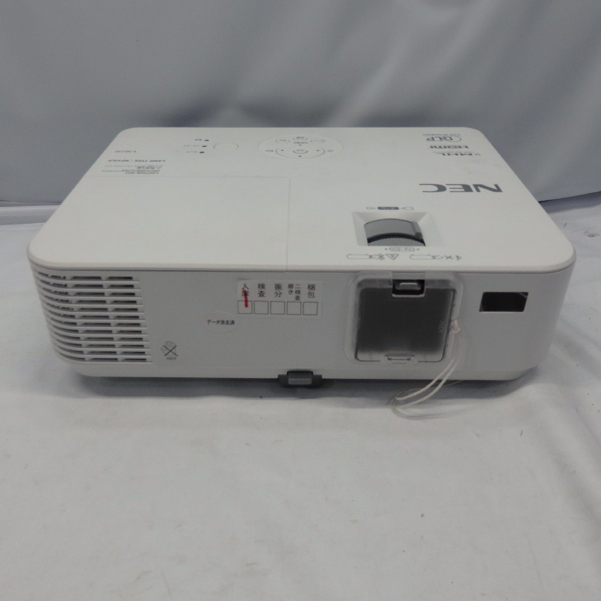 NEC 液晶プロジェクター NP-V302H 3000lm 動作未確認 売切り【同梱不可