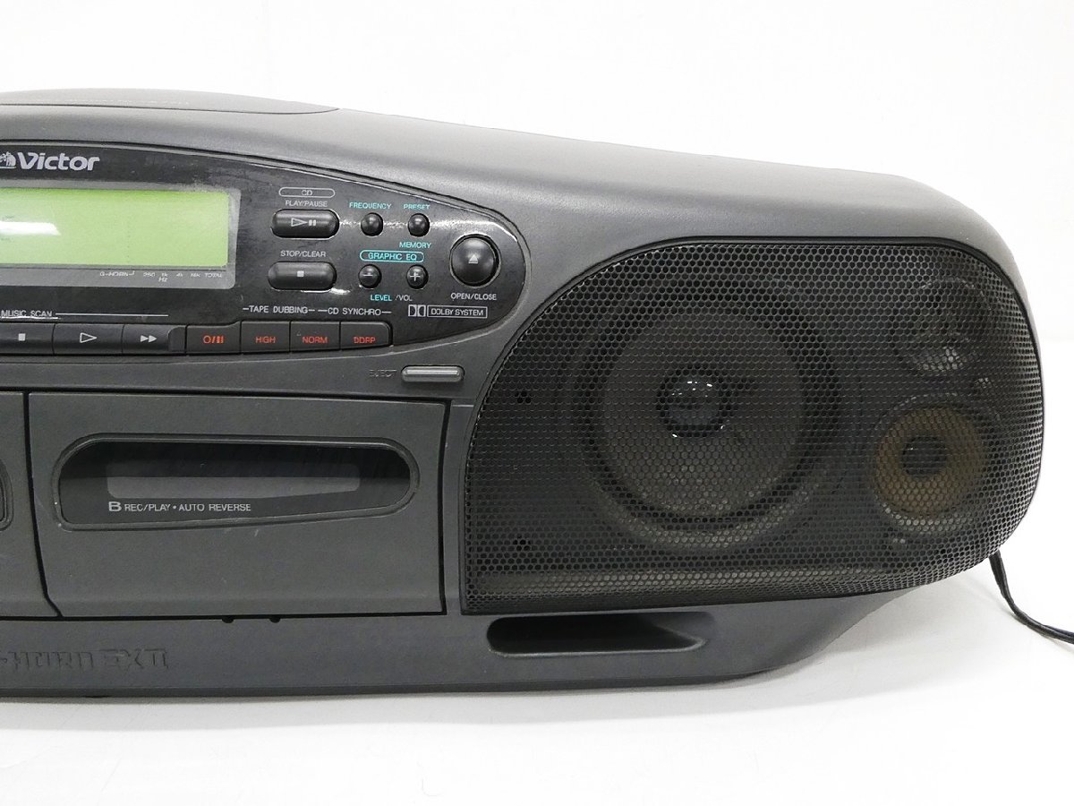○ Victor ビクター G-HORN EXII RC-X770 CD ポータブルシステム CD 