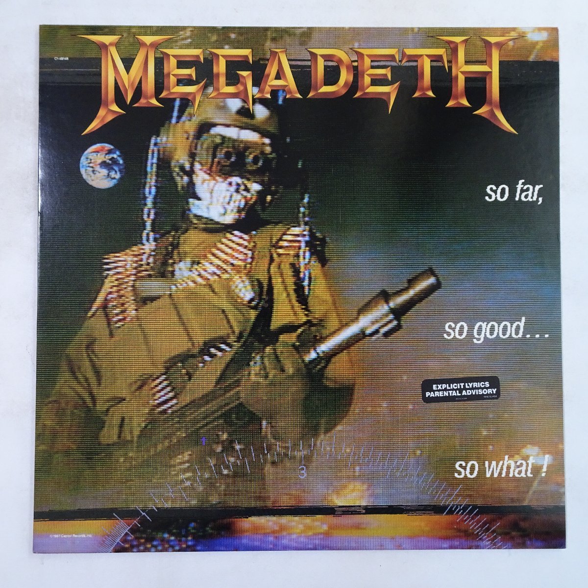 美品 Peace SellsBut Who's Buying / MEGADETH US Orig盤