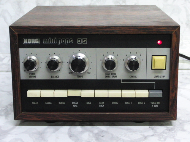 レトロ　アナログリズムマシン 230201-2Y-G]【中古動作現状品】KORG / コルグ AUTOMATIC RHYTHM