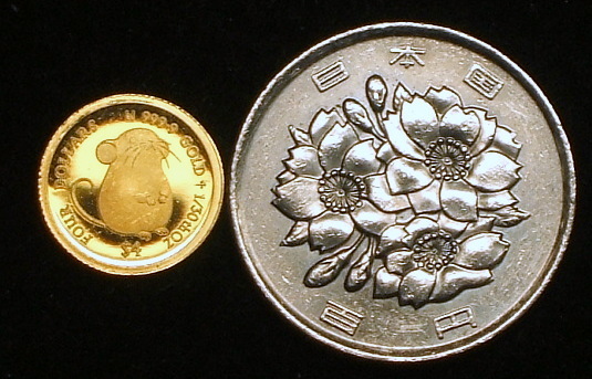 【英領クック諸島金貨】(1.1g(実測値)/純金 2020年 プルーフ)_3