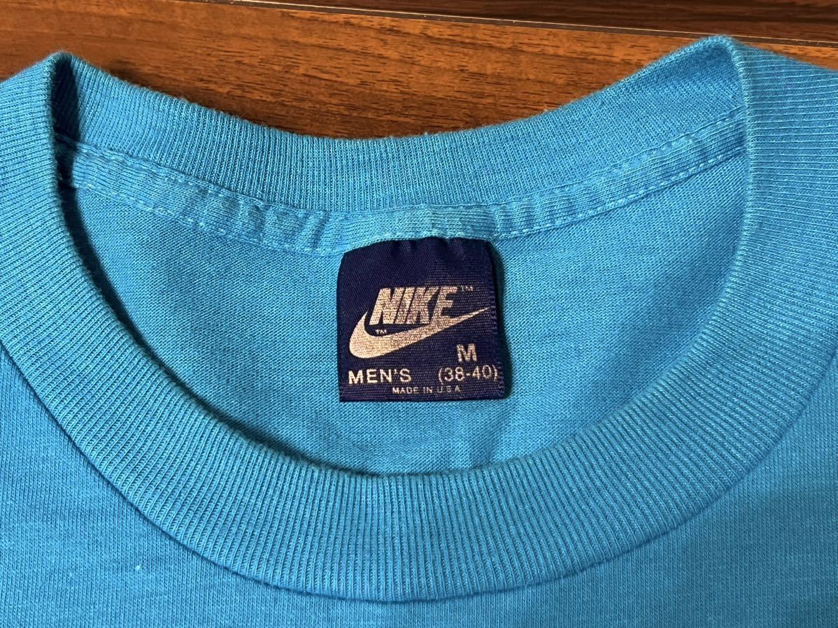 80s NIKE 筆記体 オレゴン州マラソン記念Tシャツ 紺タグ USA製 デッド  