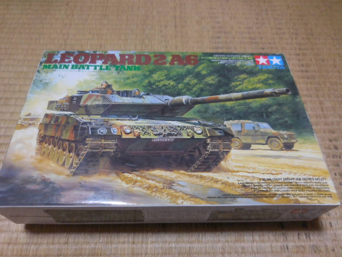 【激安大特価，100%新品】 PMT110 1/35 タミヤ製 ドイツ連邦軍主力戦車 レオパルト2 A6(その他)｜売買されたオークション情報、yahooの商品情報をアーカイブ公開 - オークファン その他