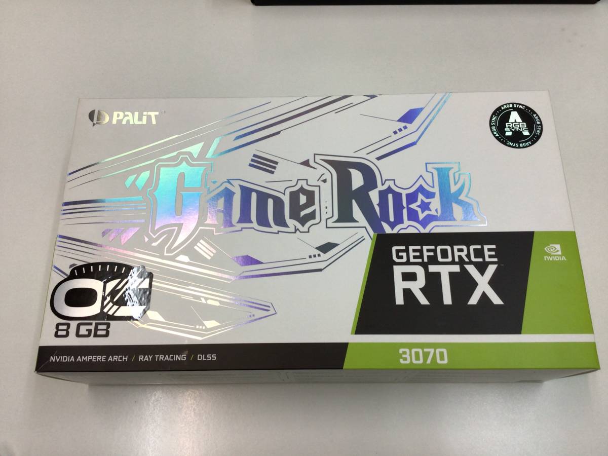 美品!! PALIT GEFORCE RTX 3070 GAMEROCK OC 8G グラフィックスボード