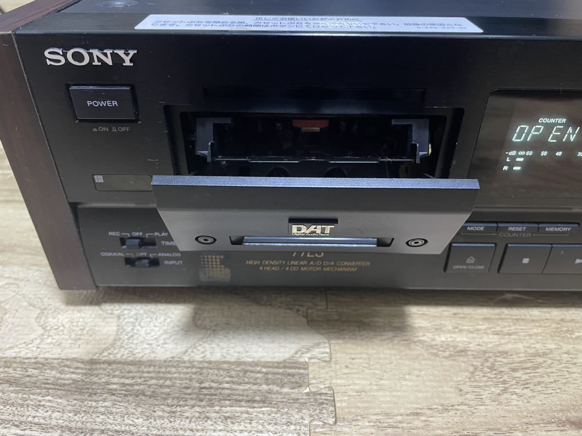SONY ソニー DTC-77ES DAT デッキ 通電のみ確認 動作未確認 現状品