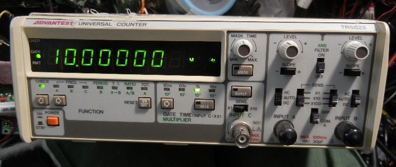 アドバンテスト Yahoo!オークション ADVANTEST COUNTER FREQUENCY
