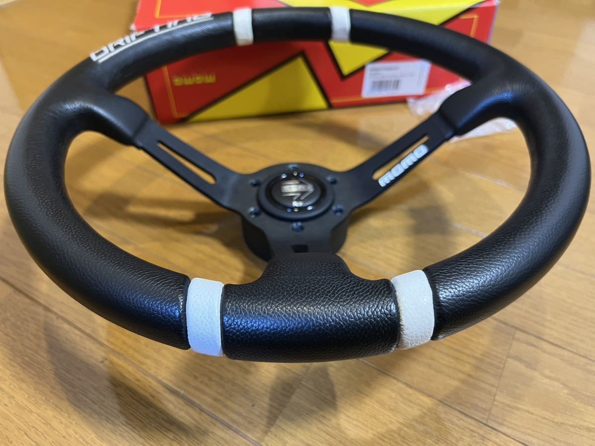 momo ドリフティング ホワイト モモ DRIFTING 正規品 35パイ ホーン