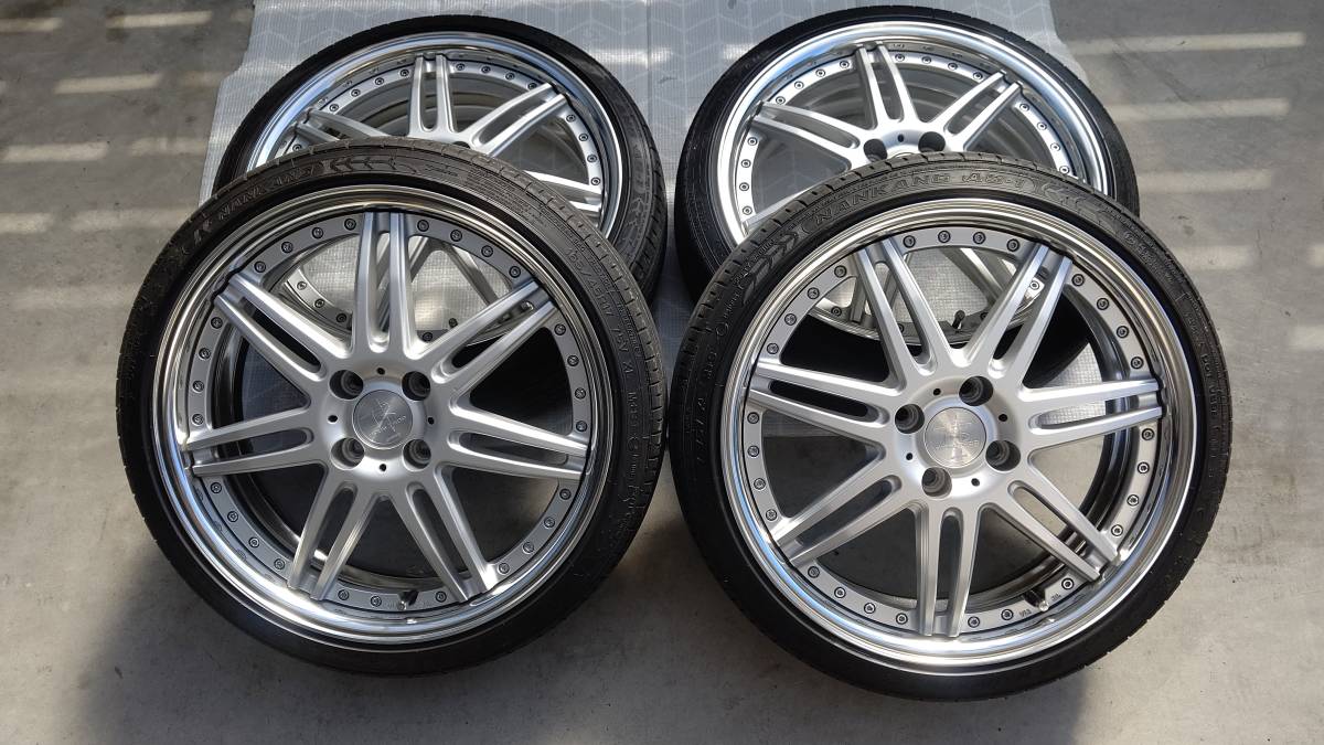 WORK work リザルタード 17インチ ホイール ツライチ 6J 165/45R17 6J
