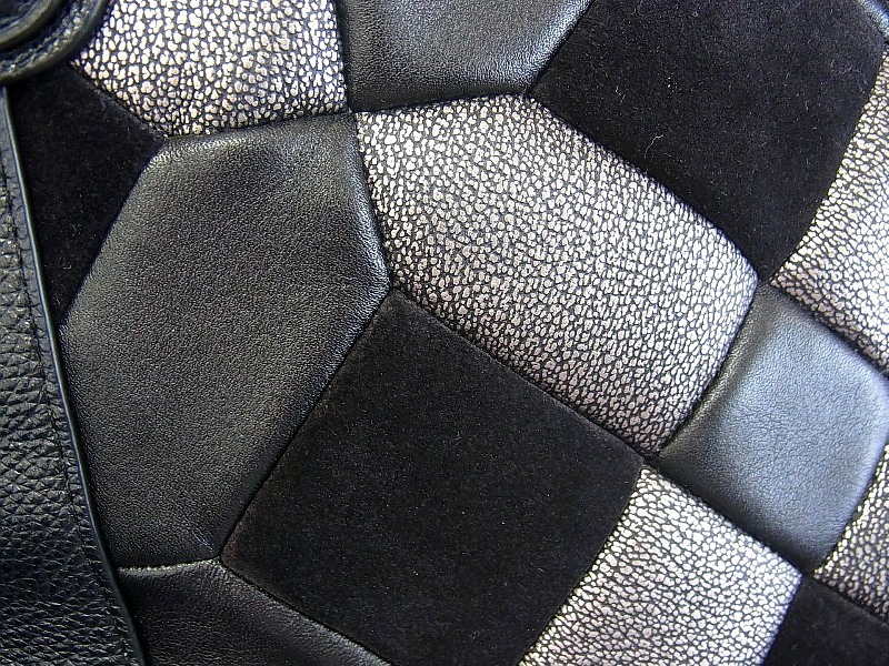 ☆ハンドバッグ COACH Edie コーチ イーディー28 パッチワーク G1592 