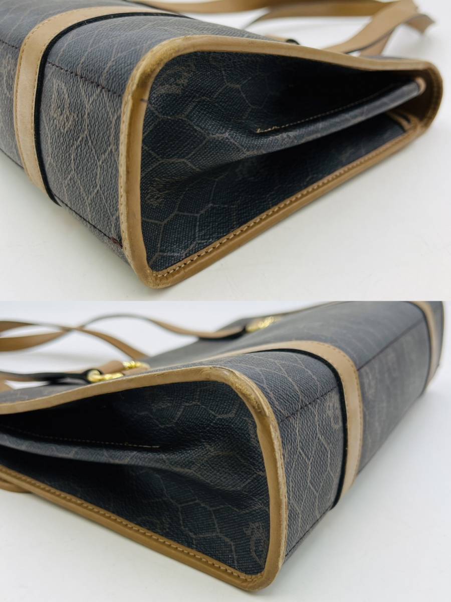 現状品】Christian Dior ディオール ヴィンテージ シハニカム柄 PVC