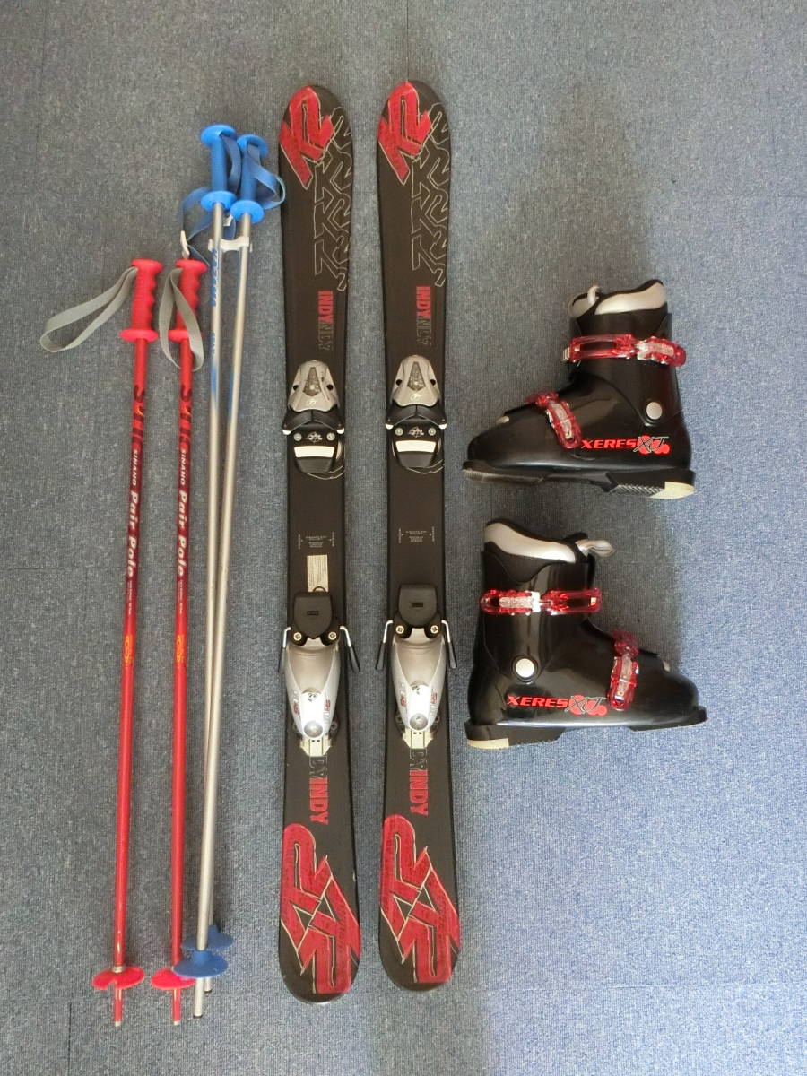 used：K2 子供用スキーセット 112cm （ブーツ24cm） 【公式通販】