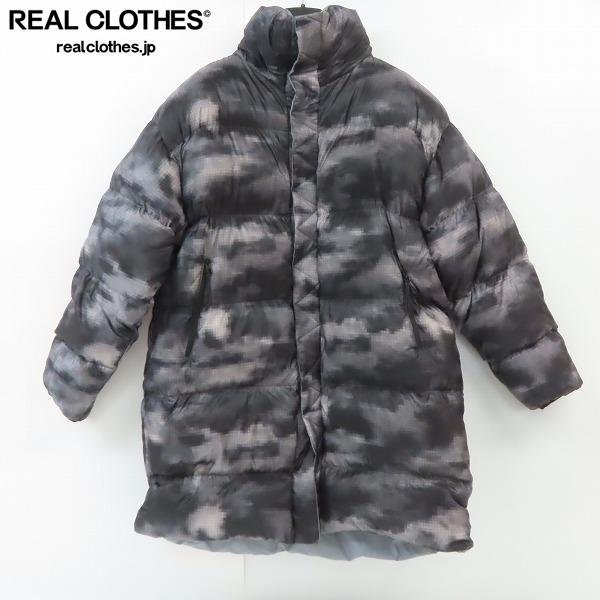 ☆White Mountaineering/ホワイトマウンテニアリング TAION別注 CLOUD CAMO PRINTED/リバーシブル ダウンコート WM2073221/1(M) /080