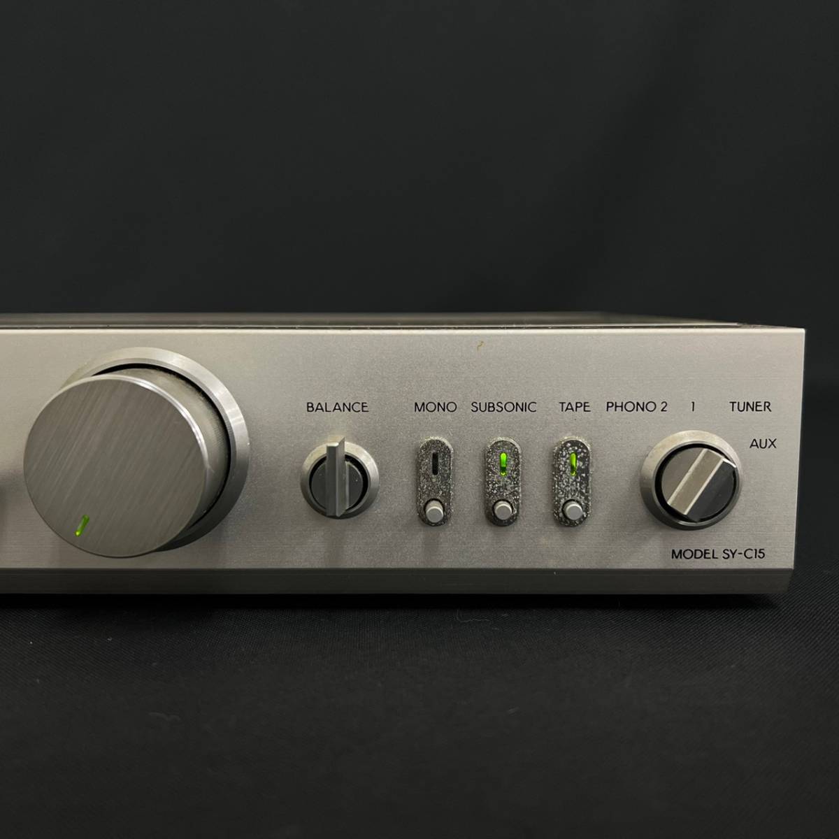 BBg022I 80 箱付き TOSHIBA Aurex SY-C15 DCコントロールアンプ 東芝