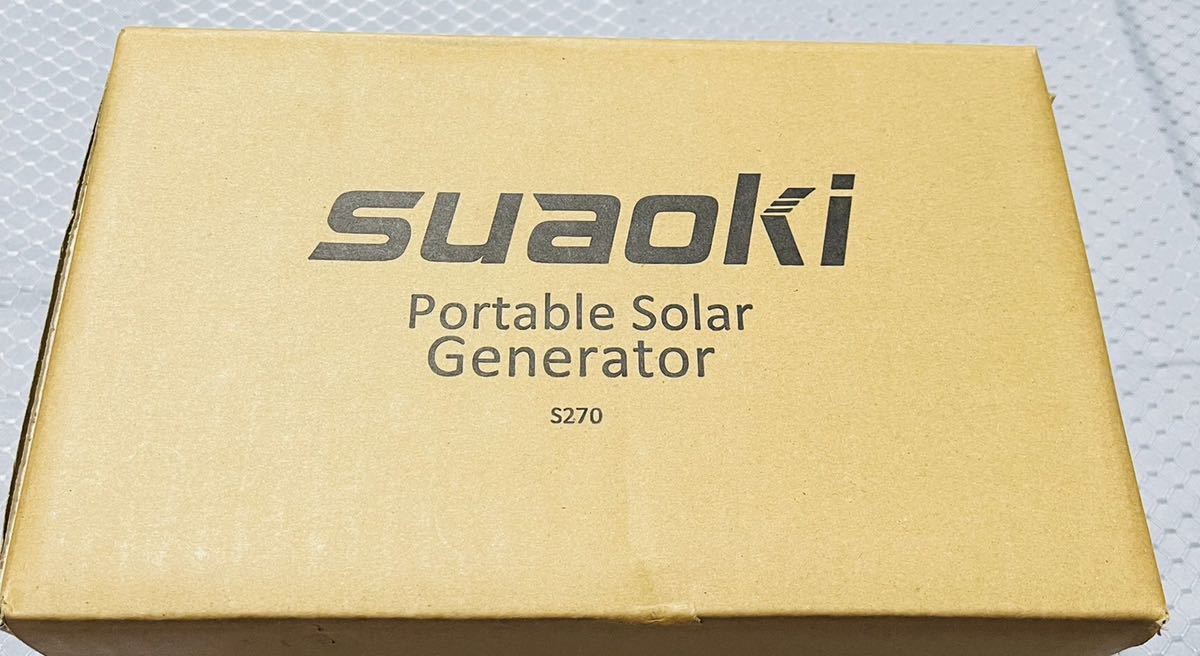 Suaoki ポータブル電源 s270 美品 suaoki S270 ポータブル電源 家庭用