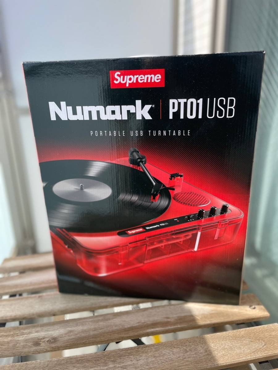 ■中古■Supreme■Numark■PT01USB■ターンテーブル■PORTABLE USB TURNTABLE■