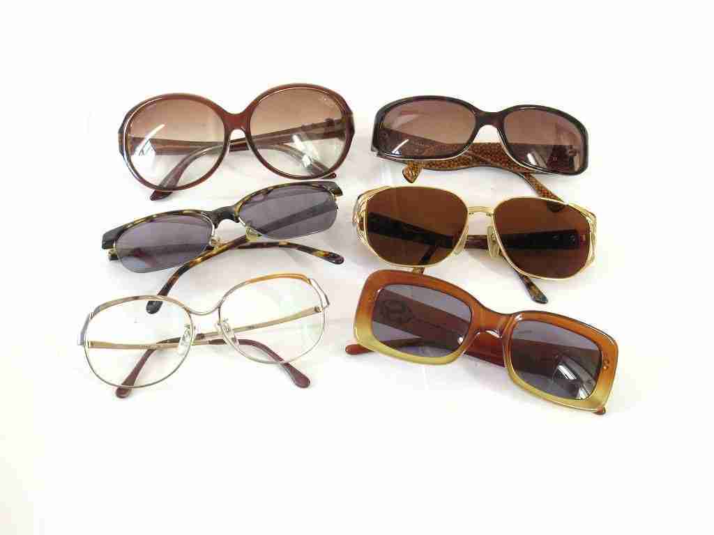 1円 イヴ サンローラン グッチ コーチ 他 サングラス 度入り眼鏡 大量セット BV135