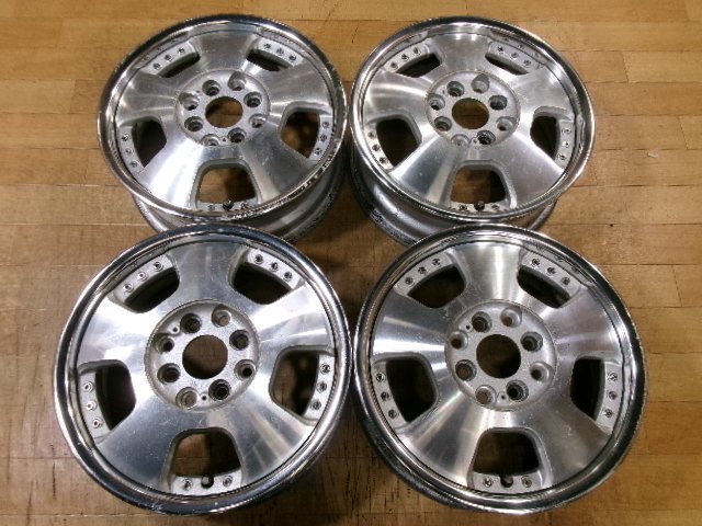 軽四 SSR ビエナ D ディッシュ 3ピース 日本製 ホイール 4本 4H-100