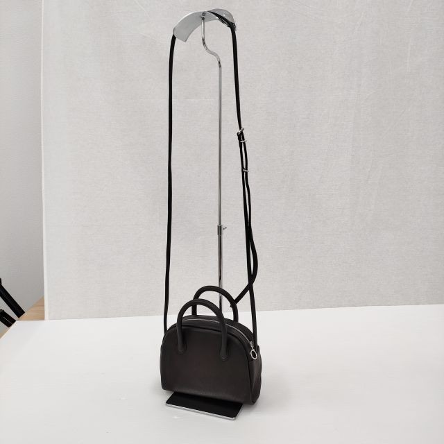 3-0208G☆ Aeta ディアレザーボストンミニショルダーバッグ 定価35200