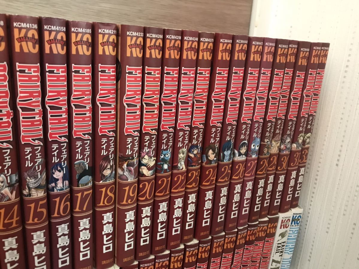 真島ヒロ FAIRY TAIL フェアリーテイル 63巻全巻セット ZERO オマケ2冊付き