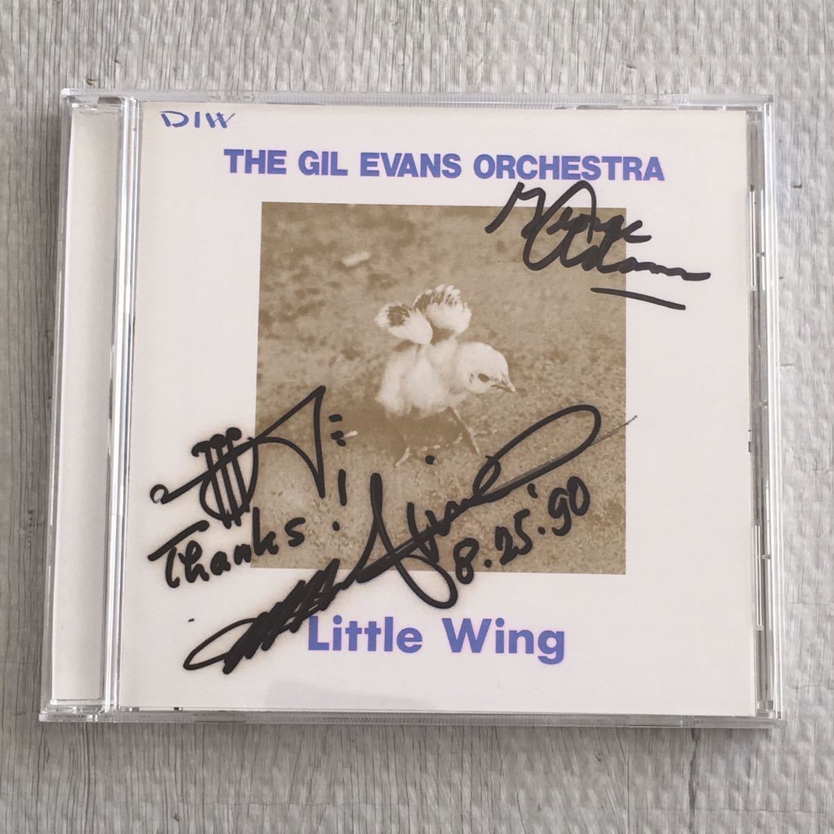 直筆サイン入りジャズCD The Gil Evans Orchestra “Little Wing 