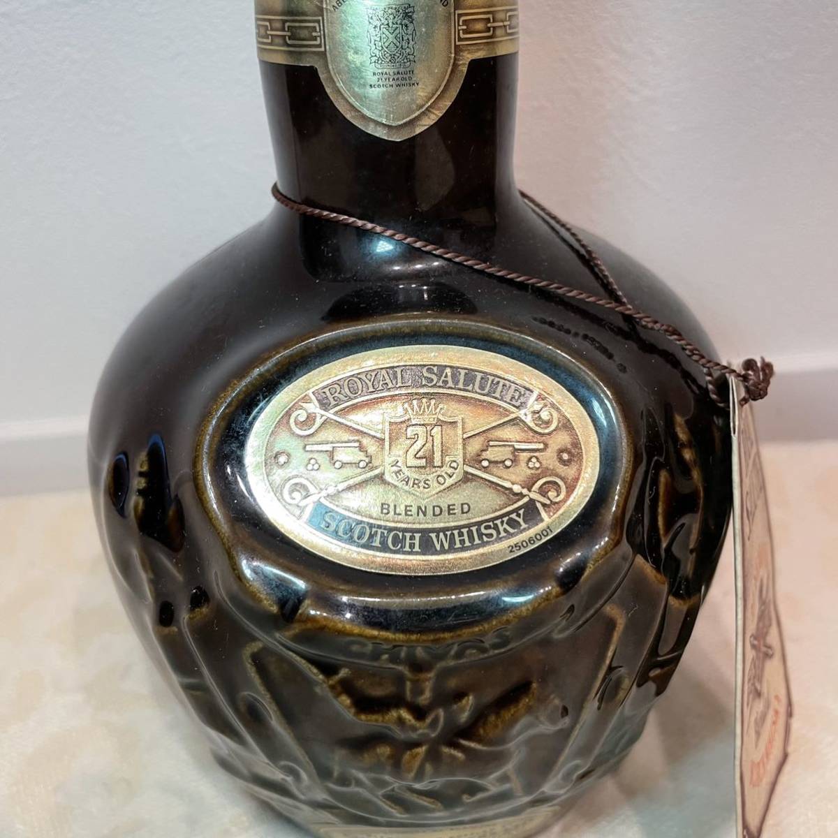 未開栓 ロイヤルサルート ROYAL SALUTE 古酒 21年 シーバス スコッチ 